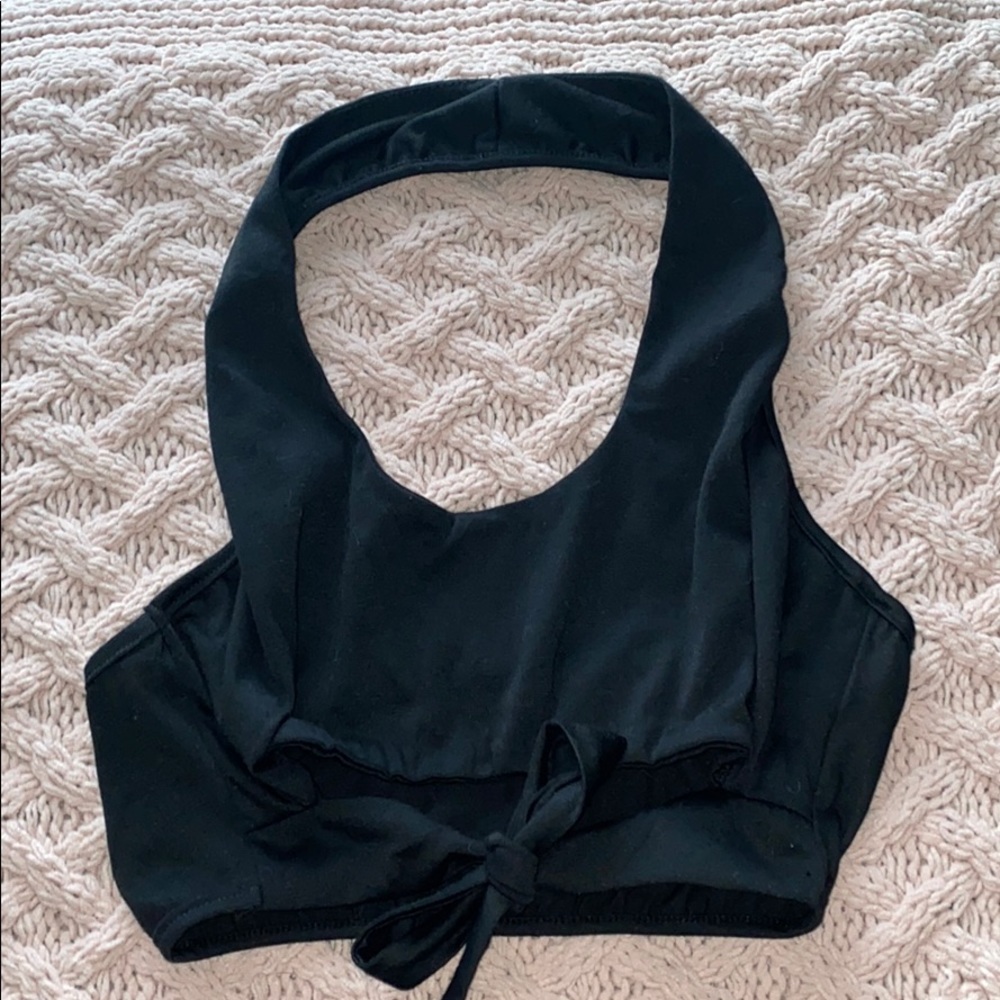 Haltertop style sports bra /bralette